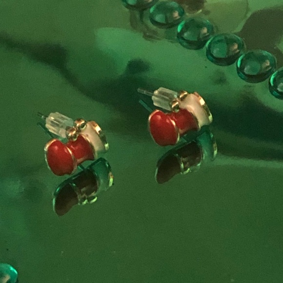 Handmade Brand New Christmas Stocking Earrings - Picture 2 of 4